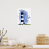 Poster Peinture du phare de Bodie Island (Cuisine)