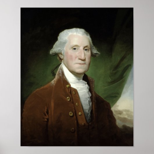 Poster Peinture du président George Washington (Devant)