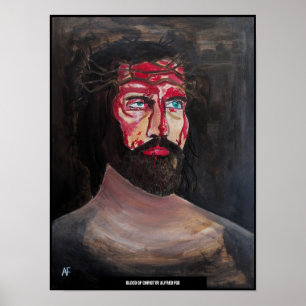 Poster Peinture du Sang du Christ par Alfred Fox