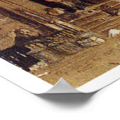 Poster Peinture d'un bloc de ténement Harlem (Coin)