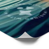 Poster Peinture D'Un Navire Avec Les Voiles Vers Le Bas-5 (Coin)