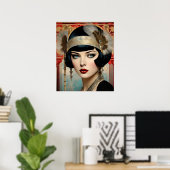 Poster Peinture Emily 2 (Bureau à domicile)
