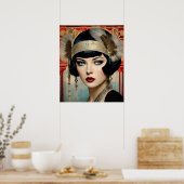 Poster Peinture Emily 2 (Cuisine)