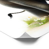 Poster Peinture en Aquarelle 3D d'un éléphant (Coin)