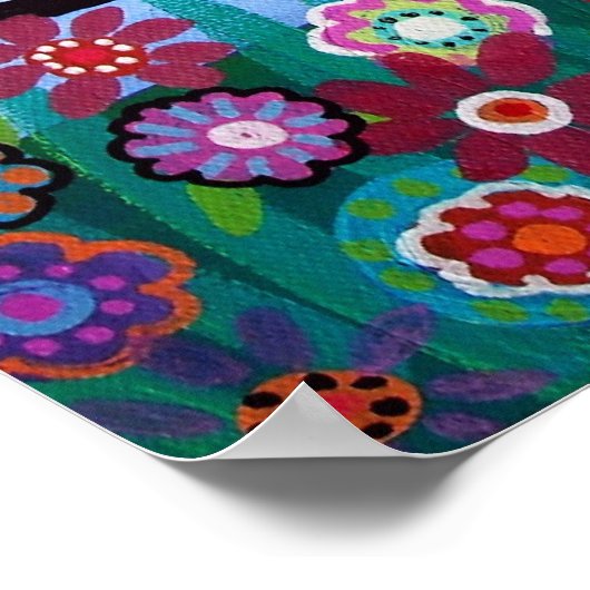 POSTER PEINTURE EN BATEAU À VOILE (Coin)