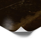 Poster Peinture en chef maure africaine Portrait (Coin)