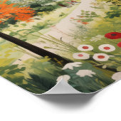 Poster Peinture esthétique de voyage Ville Aarhus Danemar (Coin)