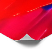 Poster Peinture expressionniste abstraite vibrante  (Coin)