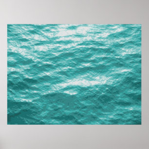 Poster Peinture extérieure de photo d'océan