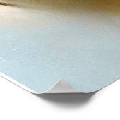 Poster Peinture faciale de tigre - Artwork de faune frapp (Coin)