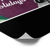 Poster Peinture 'Festive Fishnets' sur un (Coin)