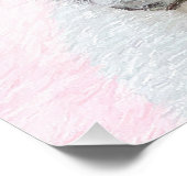 Poster Peinture française de Bulldog (Crème/Blanc) - Art  (Coin)