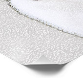 Poster Peinture française de Bulldog (Pied de broche) - A (Coin)