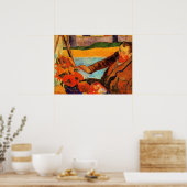 Poster Peinture Gauguin, Van Gogh Peinture Tournesols, (Cuisine)