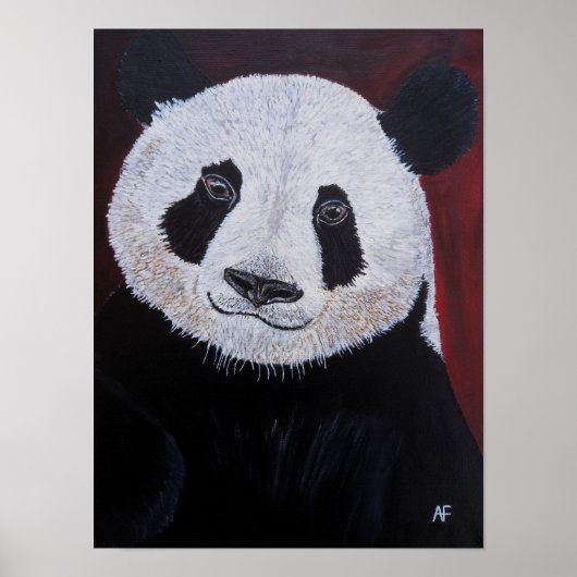 Poster Peinture Gentlest of Giants par Alfred Fox (Devant)