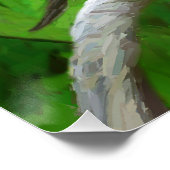 Poster Peinture Goldfinch - Cute Original Chien Art (Coin)