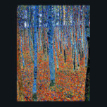 Poster Peinture Gustav Klimt, Beech Grove I<br><div class="desc">Beech Grove I,  célèbre peinture de l'artiste symboliste autrichien Gustav Klimt</div>