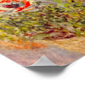 Poster Peinture impressionniste florale - Claude Monet (Coin)