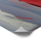 Poster Peinture islamique moderne contemporaine (Coin)