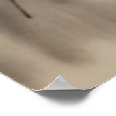 Poster Peinture japonaise à l'encre paysage (Coin)