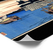 Poster Peinture japonaise ancienne vers 1800 (Coin)