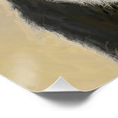 Poster Peinture Lapphund Finlandaise - Joli art original  (Coin)