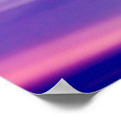 Poster Peinture lumineuse de traînées de couleurs abstrai (Coin)
