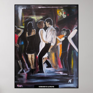 Poster Peinture Mambo Night par Alfred Fox