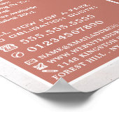 Poster Peinture Mur, Peintre & Décorateur Publicité (Coin)