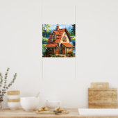 Poster peinture murale (Cuisine)