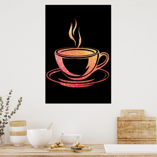 Poster peinture murale (Cuisine)