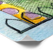 Poster peinture murale (Coin)