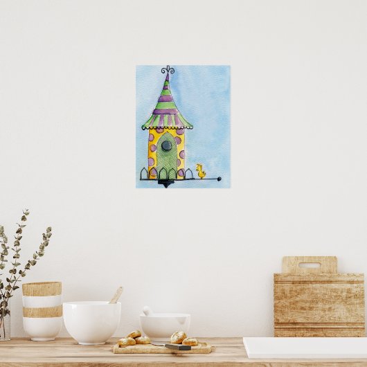 Poster peinture murale (Cuisine)