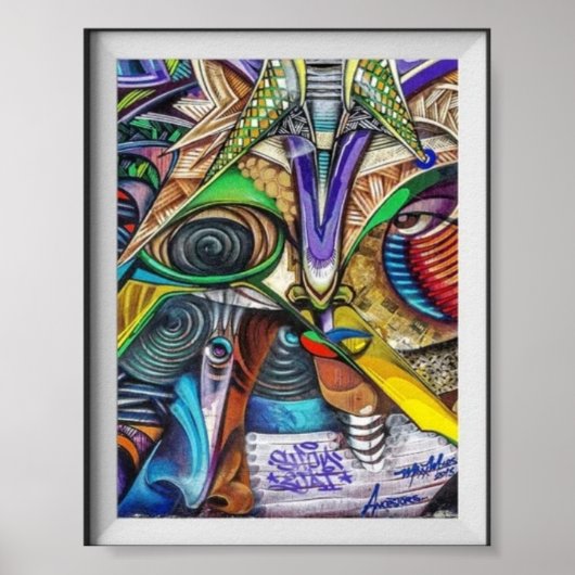 Poster Peinture murale.. (Devant)