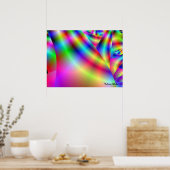 Poster Peinture murale 3d arc en ciel par Halima Ahkdar (Cuisine)