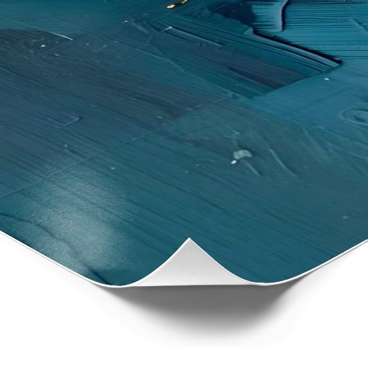 Poster peinture murale abstraite, impression d'art modern (Coin)