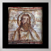 Poster Peinture murale de la catacombe de Commodilla. (Devant)