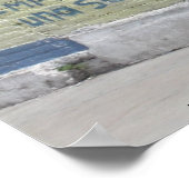 Poster Peinture murale de Schoolyard, Concordia, Mexique (Coin)