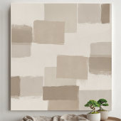 Poster Peinture murale minimaliste neutre