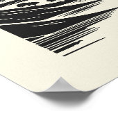 Poster Peinture murale minimaliste - Verset biblique Impr (Coin)