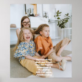 Poster Peinture murale personnalisée Imprimer Mère Fête d (Devant)