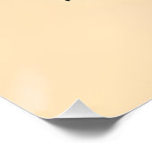 Poster Peinture murale rétro minimaliste (Coin)