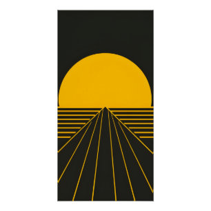 Poster Peinture murale rétro minimaliste
