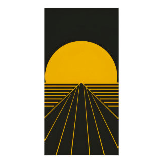 Poster Peinture murale rétro minimaliste