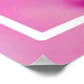 Poster Peinture numérique à Rose coloré (Coin)