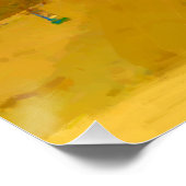 Poster Peinture numérique de Bucarest (Coin)