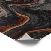 Poster Peinture numérique noire et Brown pour la peinture (Coin)