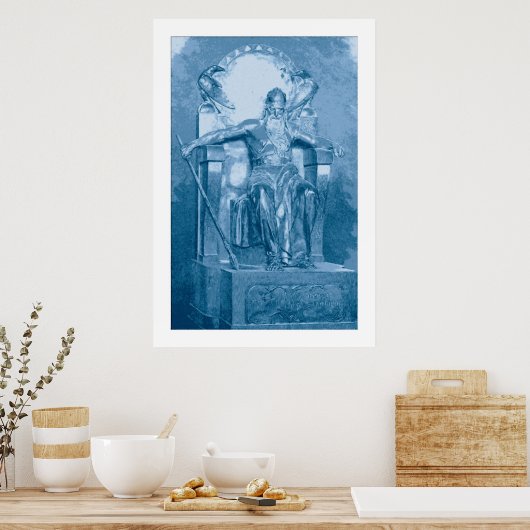 Poster Peinture numérique : Odin (Cuisine)