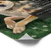 Poster Peinture numérique personnalisée Portrait pour ani (Coin)