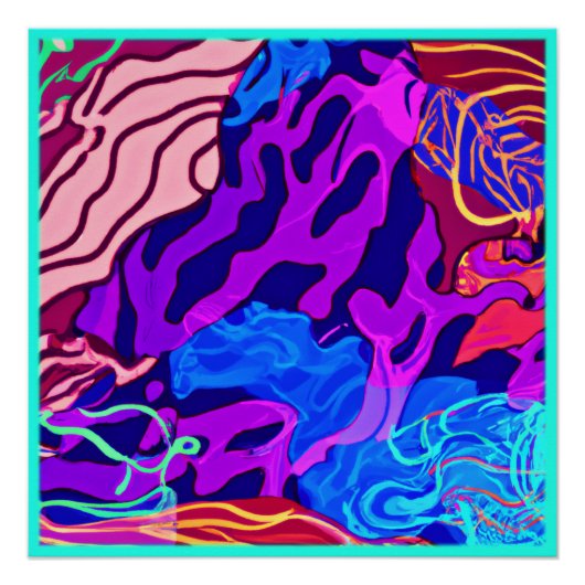 Poster Peinture Océan Nature. Commandez dès maintenant  (Devant)